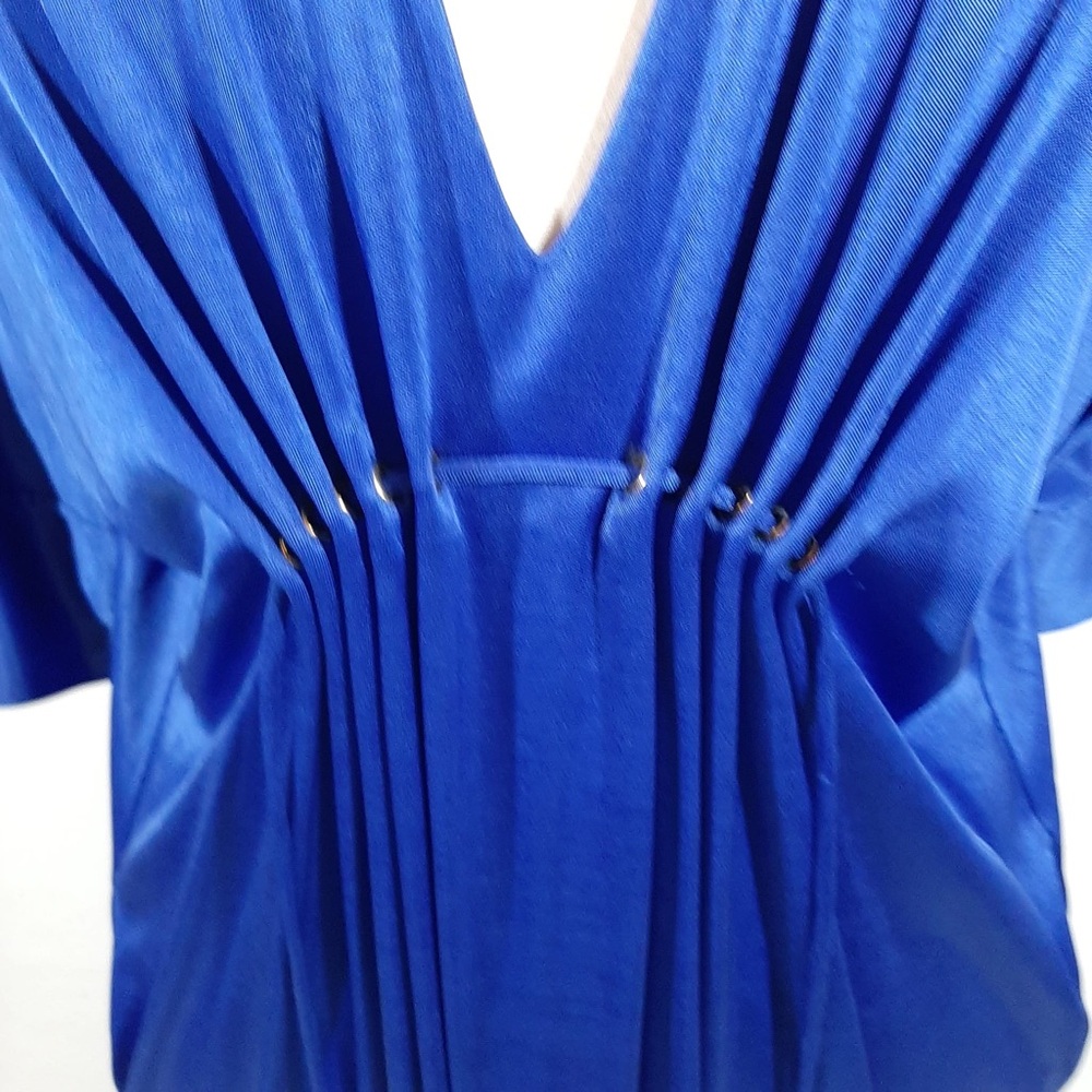 Roberto Cavalli cobalt blue dress 46 - Picture 5 of 16